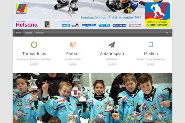 Evolve Plus theme site design template sample