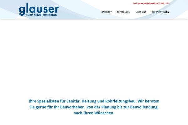 glauserillnau.ch site used Sorto