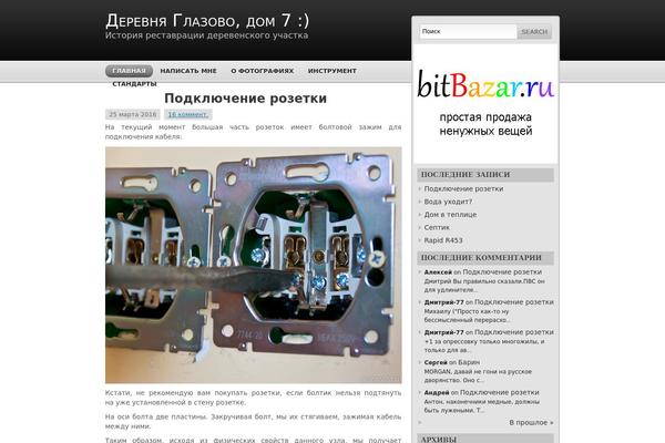Modernstyle theme site design template sample