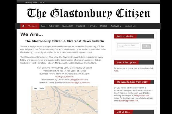 ColorNews theme site design template sample