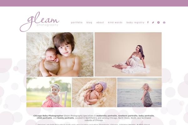Prophoto4 theme site design template sample