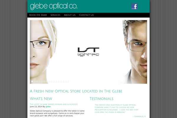Total theme site design template sample