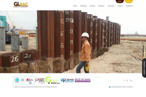 Firstcom theme site design template sample