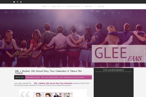 gleefans.net site used Gd_premadewpv2