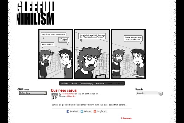 ComicPress theme site design template sample