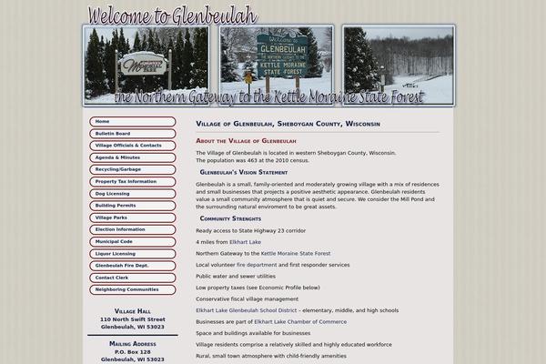 GovPress theme site design template sample