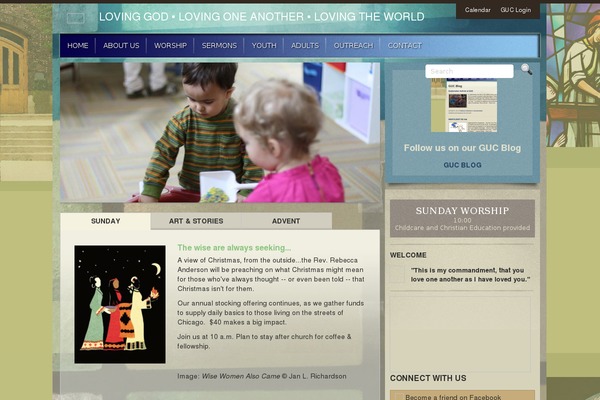 Light of Peace theme site design template sample