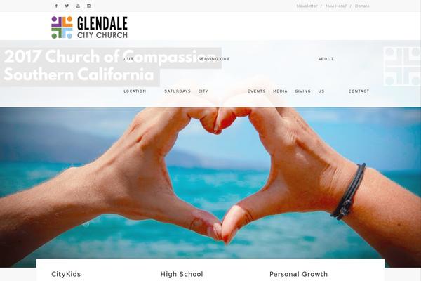 Adorechurch-child theme site design template sample
