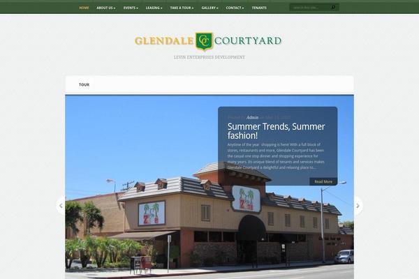 Aggregate2 theme site design template sample