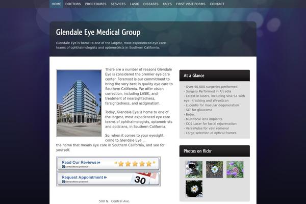 Therapy theme site design template sample