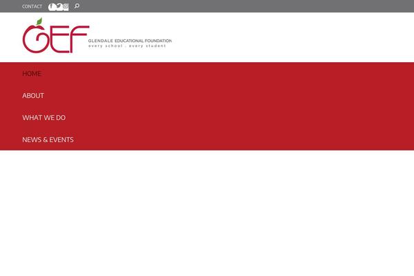 The7 Child theme site design template sample