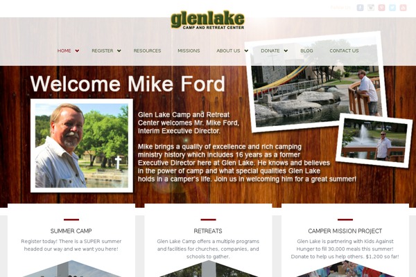 The Company theme site design template sample