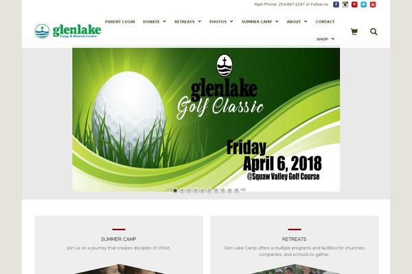 The Company theme site design template sample