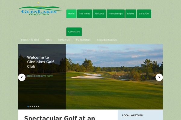 Gen theme site design template sample