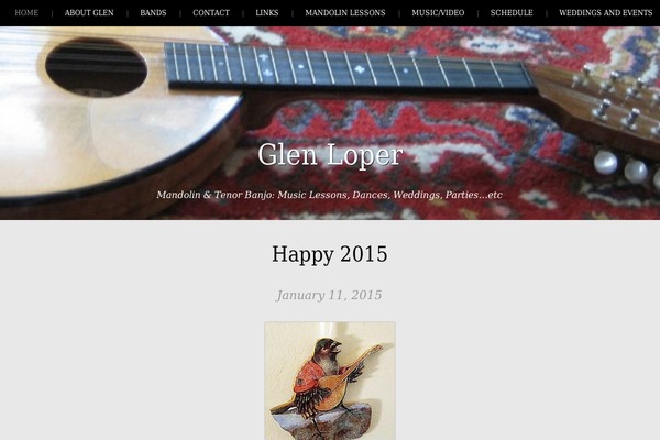 Landscape theme site design template sample