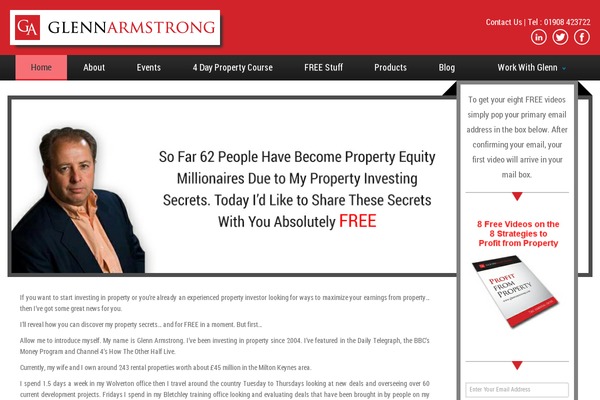 Blain theme site design template sample