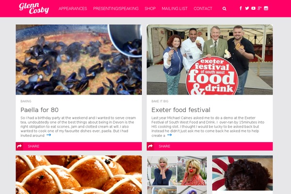 SympaGrid theme site design template sample
