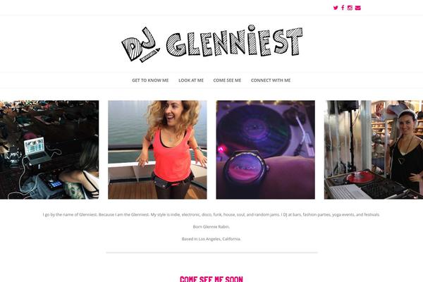 Total theme site design template sample