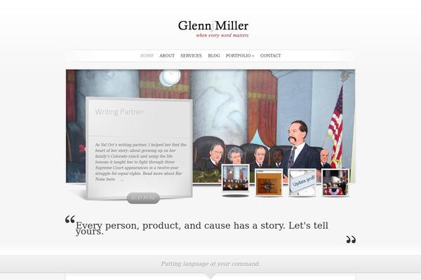 SimplePress theme site design template sample