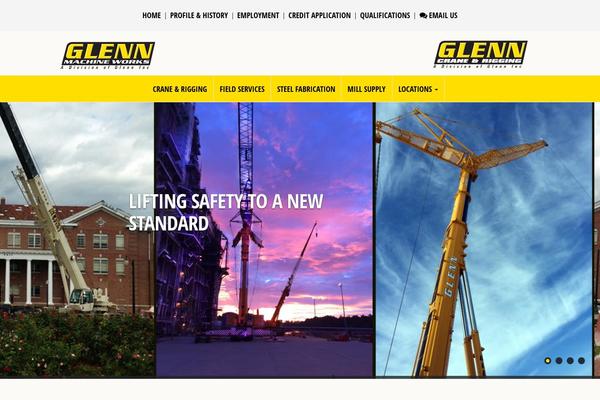glennmachineworks.com site used Dyad-2-wpcom