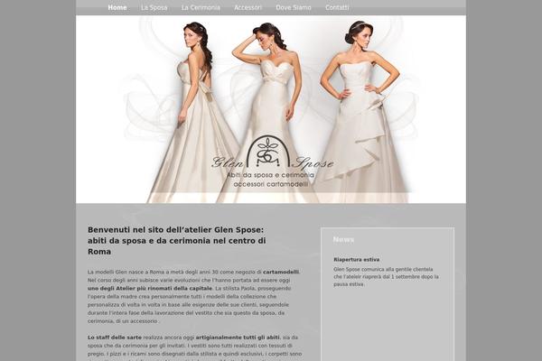 Twenty Eleven theme site design template sample