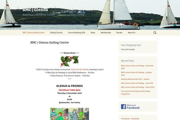 Twenty Thirteen theme site design template sample