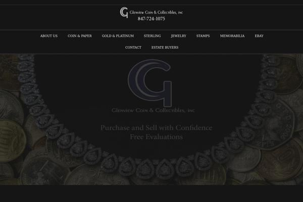 Legenda theme site design template sample
