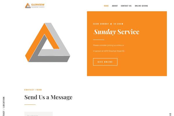 Holy-church theme site design template sample