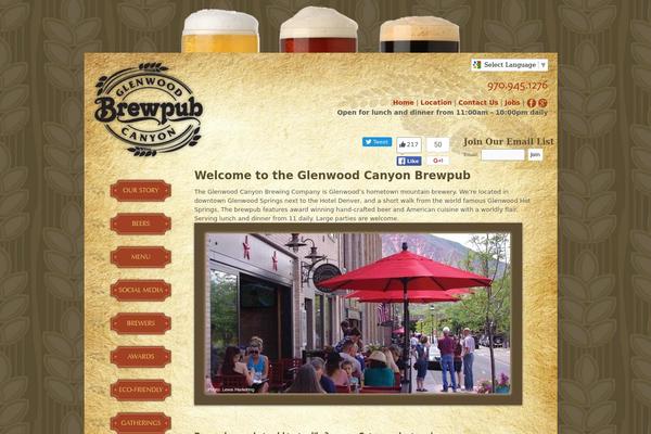 Canvas theme site design template sample