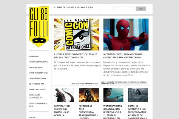 Suburbia theme site design template sample