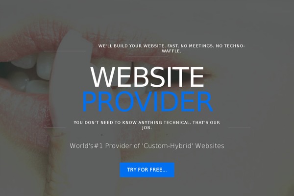 Alpine theme site design template sample