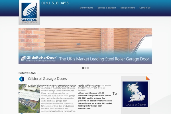 gliderol.co.uk site used Glideroltheme