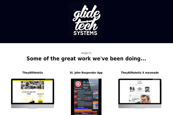 The One Pager theme site design template sample