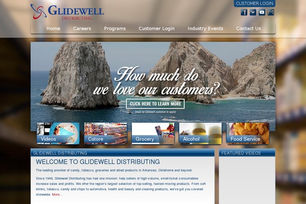 glidewelldistributing.com site used Richland-group