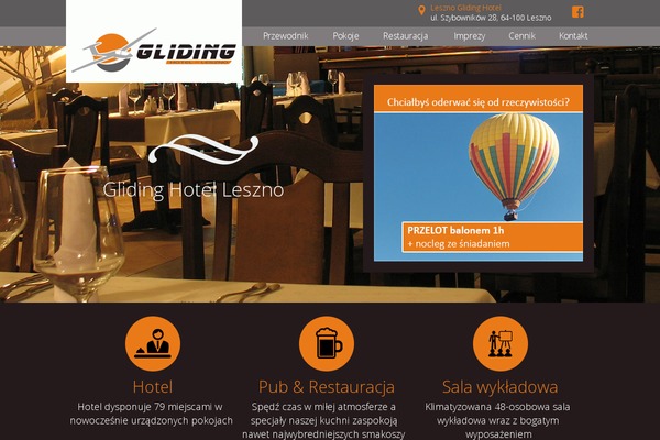 Hotel theme site design template sample