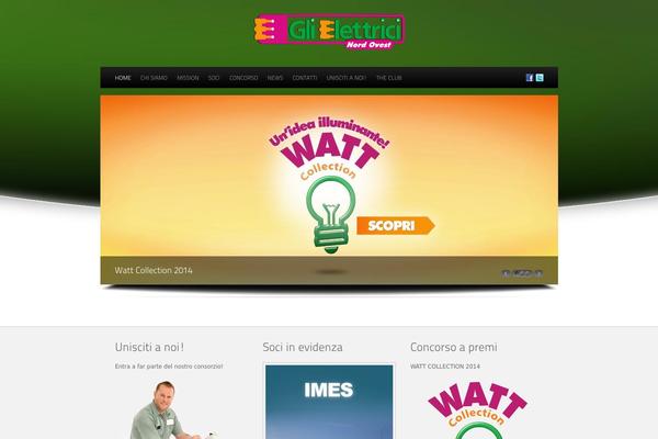 Dice theme site design template sample
