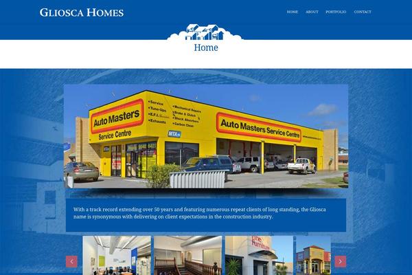 Qualia theme site design template sample