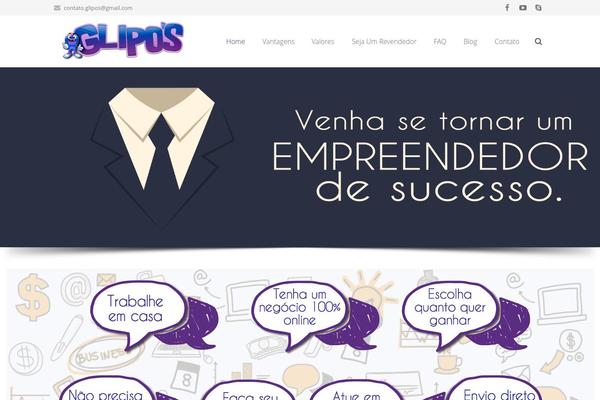 Impreza theme site design template sample