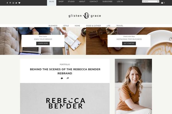 Monstera theme site design template sample