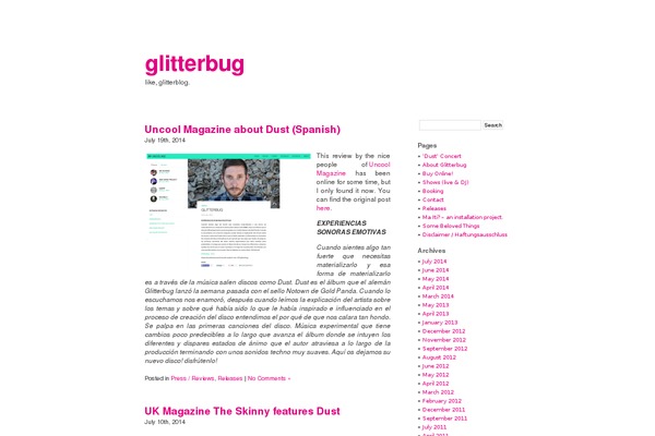 minimalism theme site design template sample