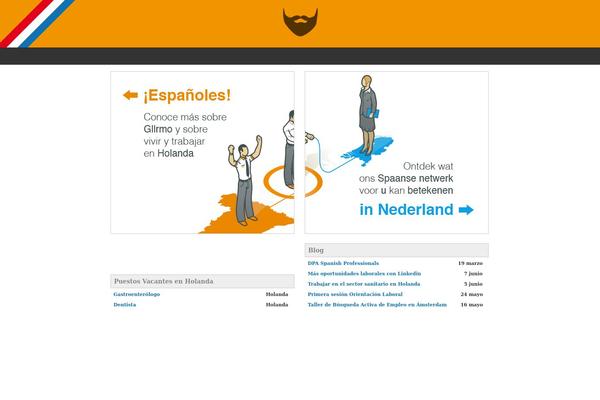 Modernist theme site design template sample