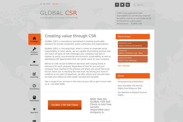 Biancaa theme site design template sample