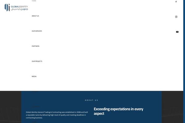 Site using Sticky-buttons plugin