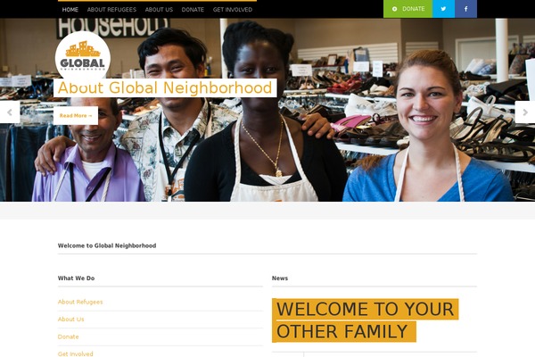 Mission theme site design template sample