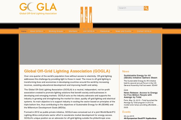 global-off-grid-lighting-association.org site used Gogla