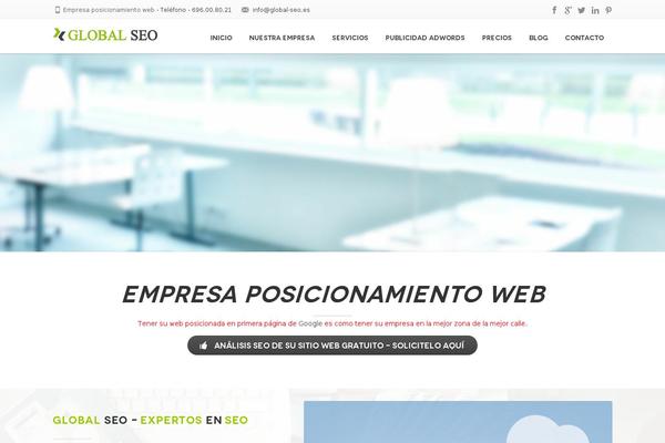 SEOWP theme site design template sample