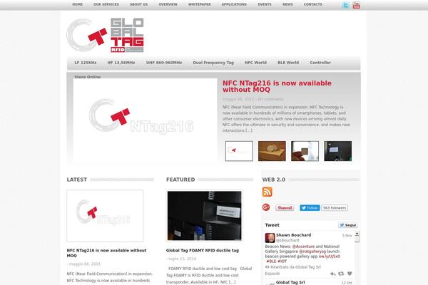 London Live theme site design template sample