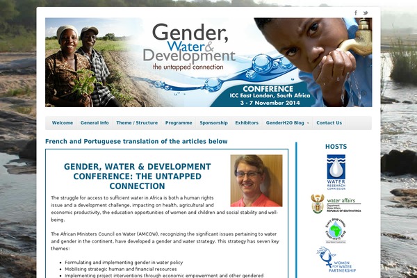 Aqua theme site design template sample