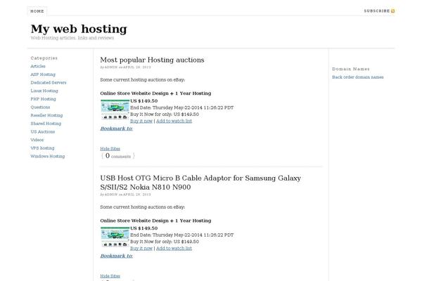 Edge theme site design template sample
