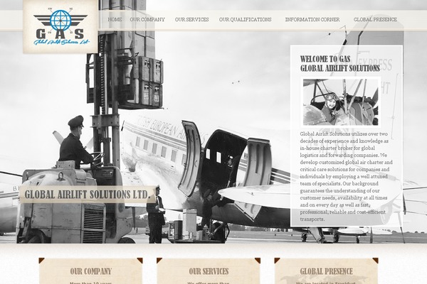 Gas theme site design template sample